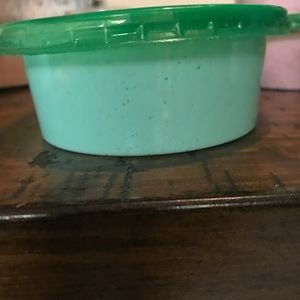 Teal butter slime